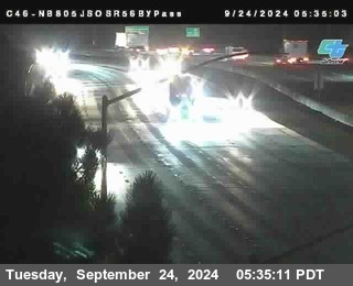 NB 805 at NB 805/5 Merge