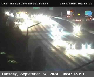 NB 805 at NB 805/5 Merge