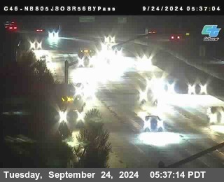 NB 805 at NB 805/5 Merge