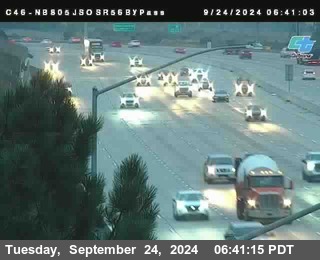 NB 805 at NB 805/5 Merge