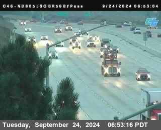 NB 805 at NB 805/5 Merge