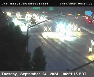 NB 805 at NB 805/5 Merge