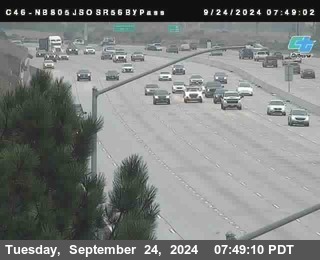 NB 805 at NB 805/5 Merge