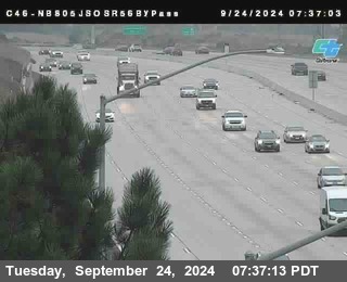 NB 805 at NB 805/5 Merge