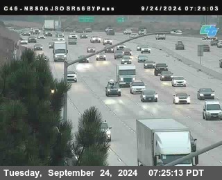 NB 805 at NB 805/5 Merge