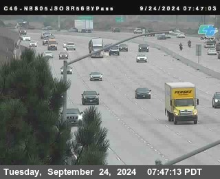 NB 805 at NB 805/5 Merge