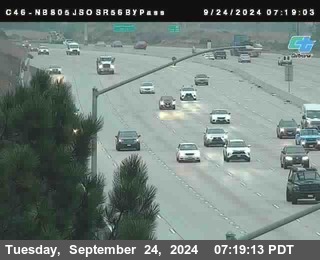 NB 805 at NB 805/5 Merge