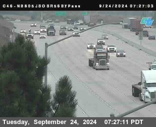 NB 805 at NB 805/5 Merge