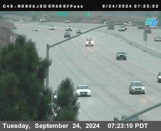 NB 805 at NB 805/5 Merge