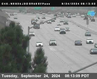 NB 805 at NB 805/5 Merge