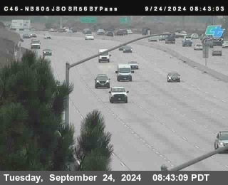 NB 805 at NB 805/5 Merge