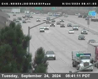 NB 805 at NB 805/5 Merge