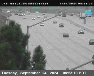 NB 805 at NB 805/5 Merge