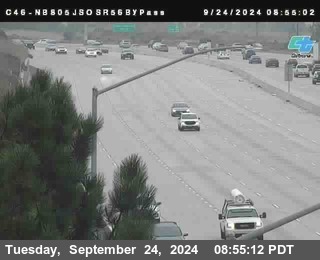 NB 805 at NB 805/5 Merge