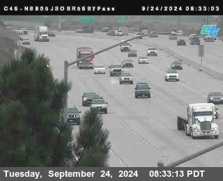 NB 805 at NB 805/5 Merge