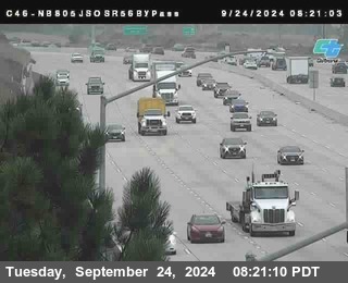 NB 805 at NB 805/5 Merge