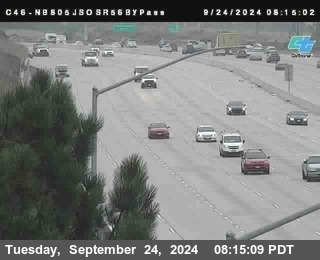 NB 805 at NB 805/5 Merge