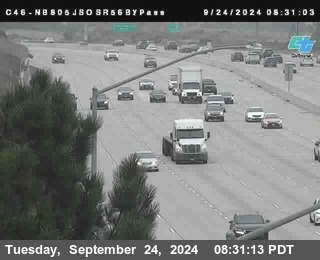 NB 805 at NB 805/5 Merge