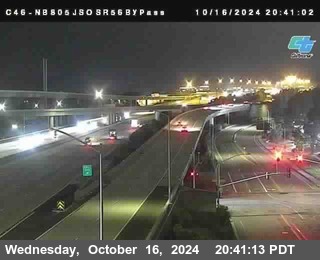 NB 805 at NB 805/5 Merge