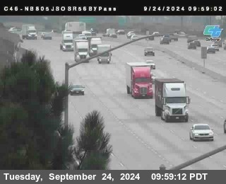 NB 805 at NB 805/5 Merge