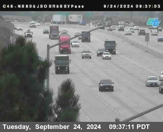 NB 805 at NB 805/5 Merge