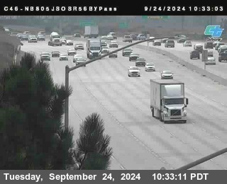 NB 805 at NB 805/5 Merge