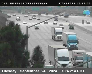 NB 805 at NB 805/5 Merge