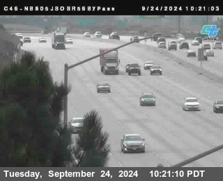 NB 805 at NB 805/5 Merge