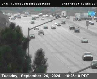 NB 805 at NB 805/5 Merge