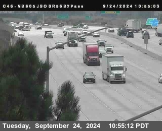 NB 805 at NB 805/5 Merge