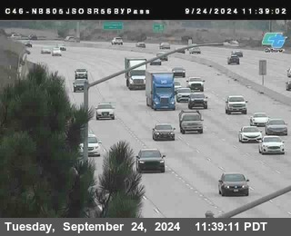 NB 805 at NB 805/5 Merge