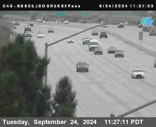 NB 805 at NB 805/5 Merge