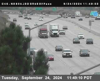 NB 805 at NB 805/5 Merge