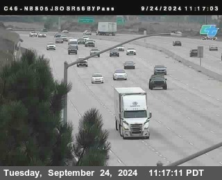 NB 805 at NB 805/5 Merge