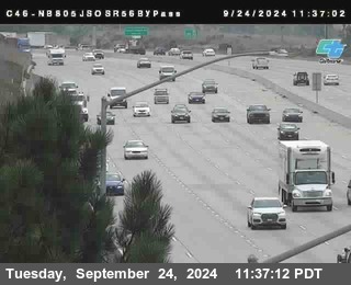 NB 805 at NB 805/5 Merge