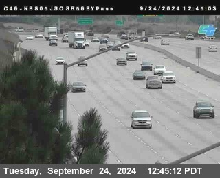 NB 805 at NB 805/5 Merge