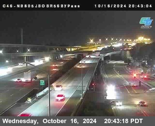 NB 805 at NB 805/5 Merge