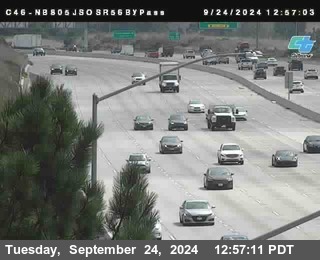 NB 805 at NB 805/5 Merge