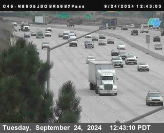 NB 805 at NB 805/5 Merge