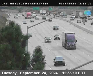 NB 805 at NB 805/5 Merge