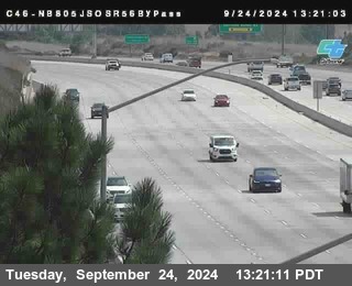 NB 805 at NB 805/5 Merge