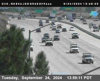 NB 805 at NB 805/5 Merge