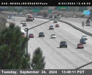 NB 805 at NB 805/5 Merge