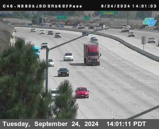 NB 805 at NB 805/5 Merge