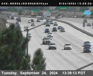 NB 805 at NB 805/5 Merge