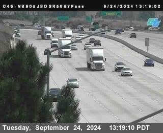 NB 805 at NB 805/5 Merge