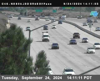 NB 805 at NB 805/5 Merge