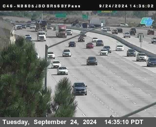 NB 805 at NB 805/5 Merge