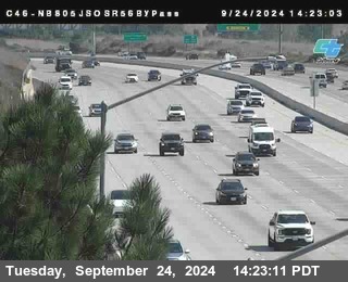 NB 805 at NB 805/5 Merge