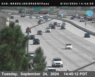 NB 805 at NB 805/5 Merge